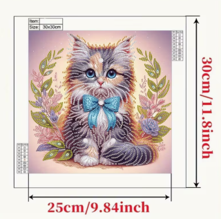 Preview: Diamond Painting Katze